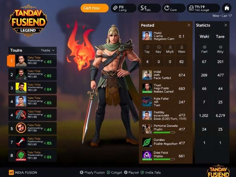 Tandav Fusion Legend Character Design